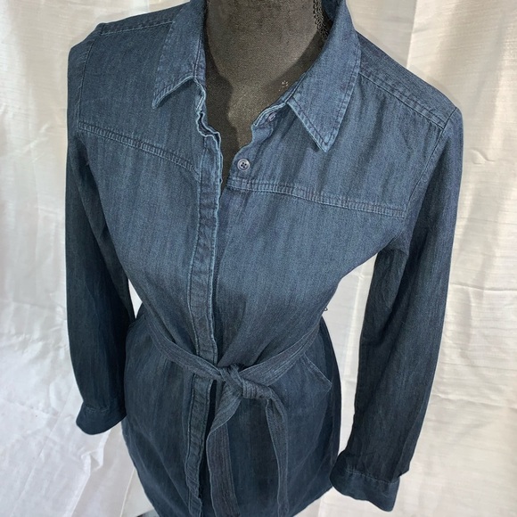 Denim shirt dress size XS - Picture 1 of 9